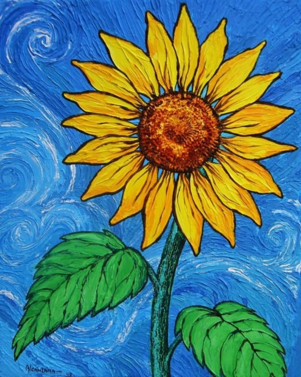 45 Easy Flower Painting Ideas For Beginners Painting Ideas