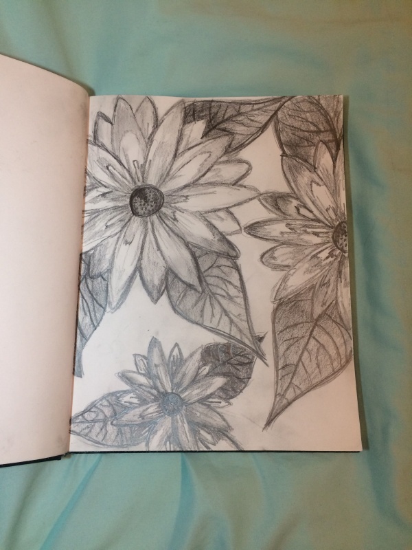 35 Easy Pencil Drawings Of Flowers For Inspiration - Buzz Hippy