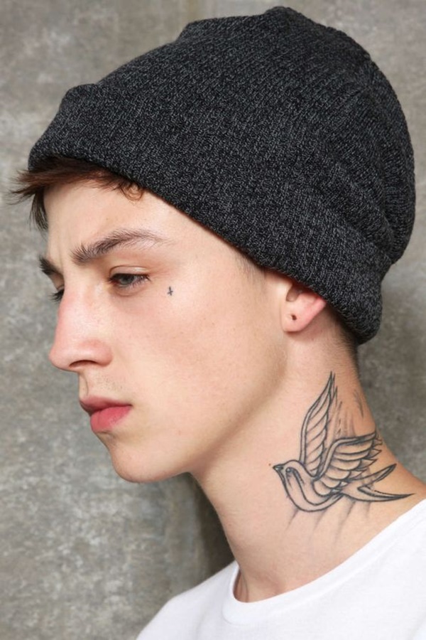 Cute Sparrow Tattoo Designs For Men