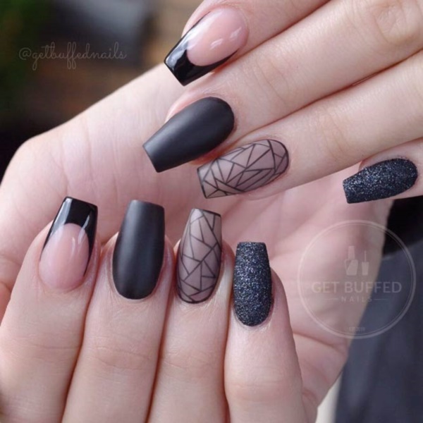 gorgeous-short-coffin-nail-designs