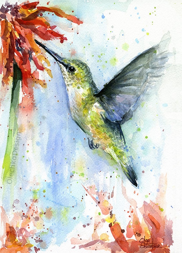 Simple And Easy Watercolor Painting Ideas For Beginners