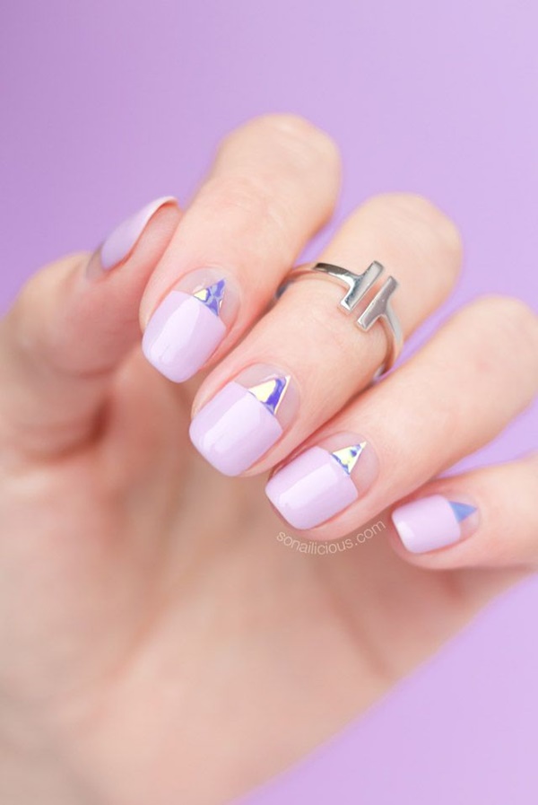 Negative Space Nail Art Designs And Ideas