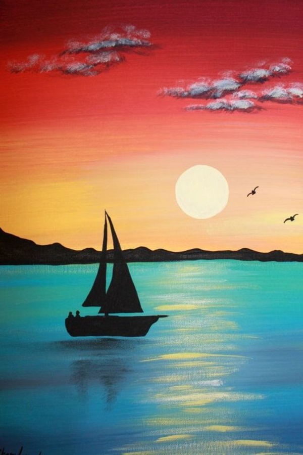 Amazing Acrylic Paintings For Beginners