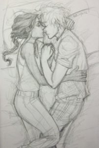 45 Romantic Couple Pencil Sketches You Must See! – Buzz Hippy