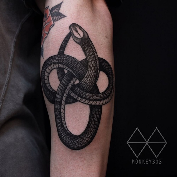 Ouroboros Tattoo Designs With Meaning and Ideas