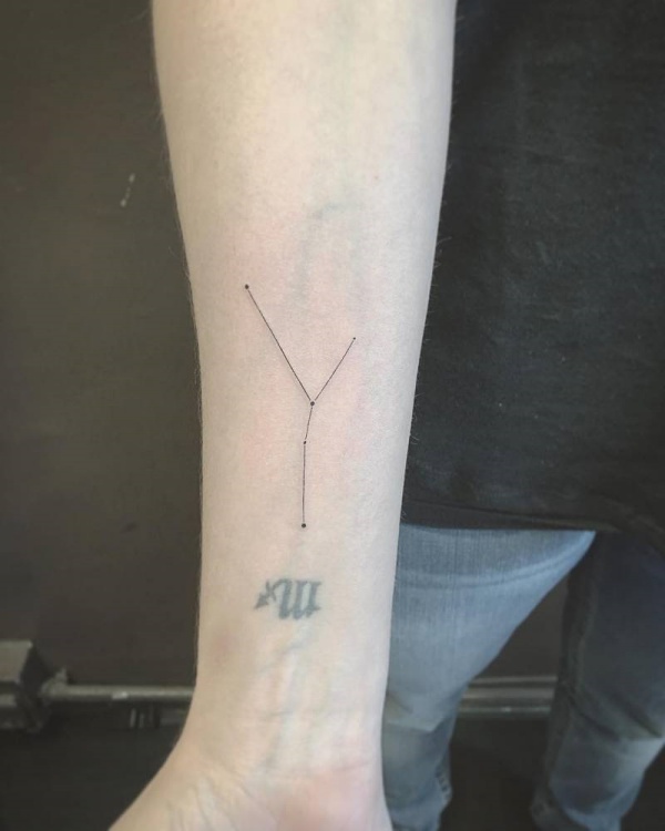 Taurus Constellation Tattoo Designs With Meaning