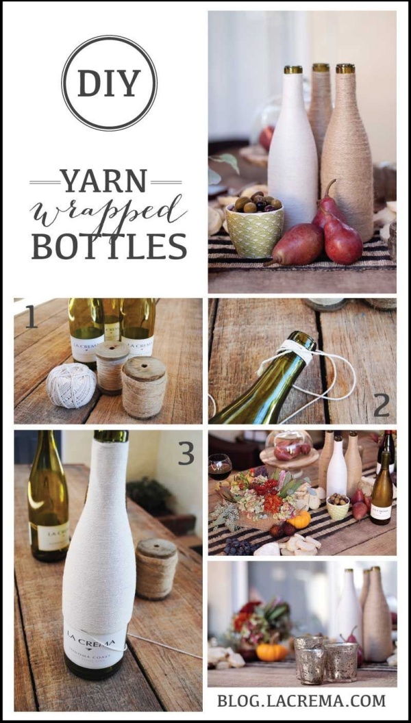 Amazing DIY Wine Bottle Craft Ideas