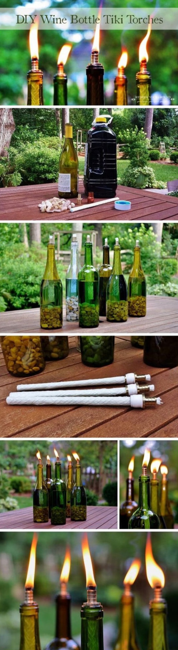 Amazing DIY Wine Bottle Craft Ideas