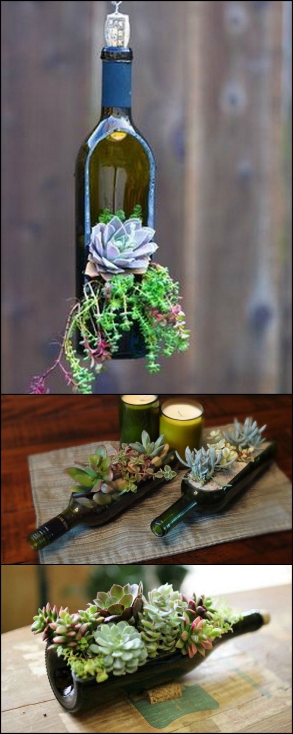 Amazing DIY Wine Bottle Craft Ideas