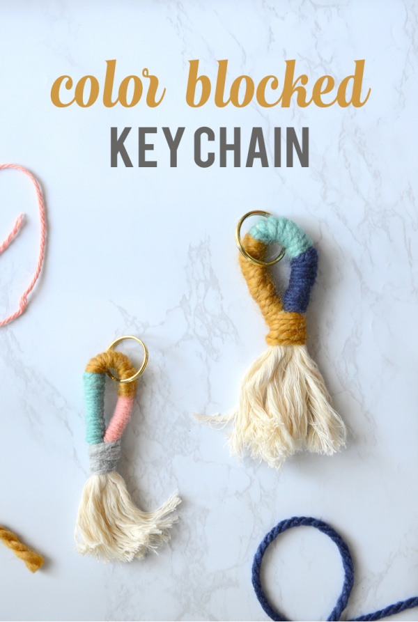 DIY Keychain Ideas To Make Your Friends
