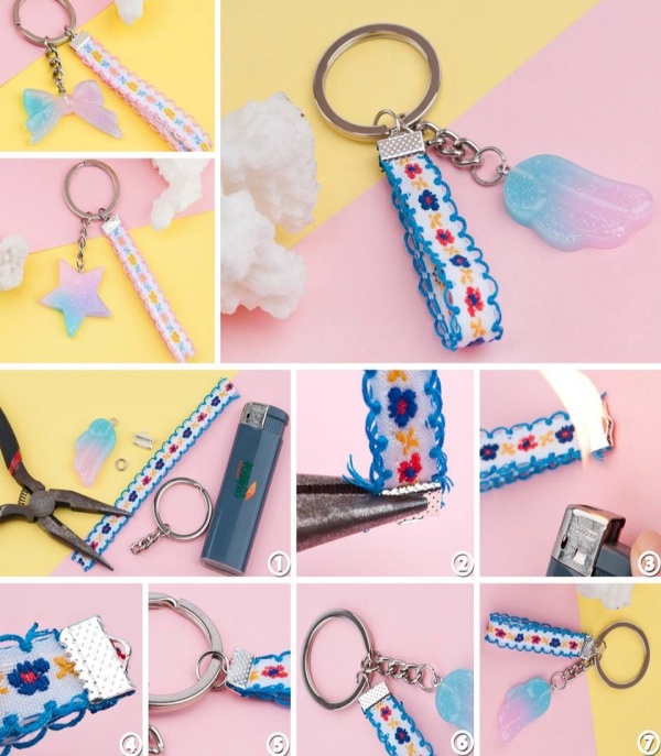 DIY Keychain Ideas To Make Your Friends