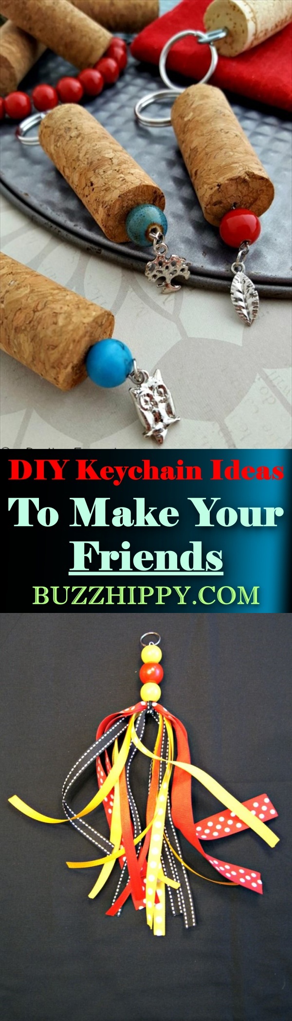 DIY Keychain Ideas To Make Your Friends