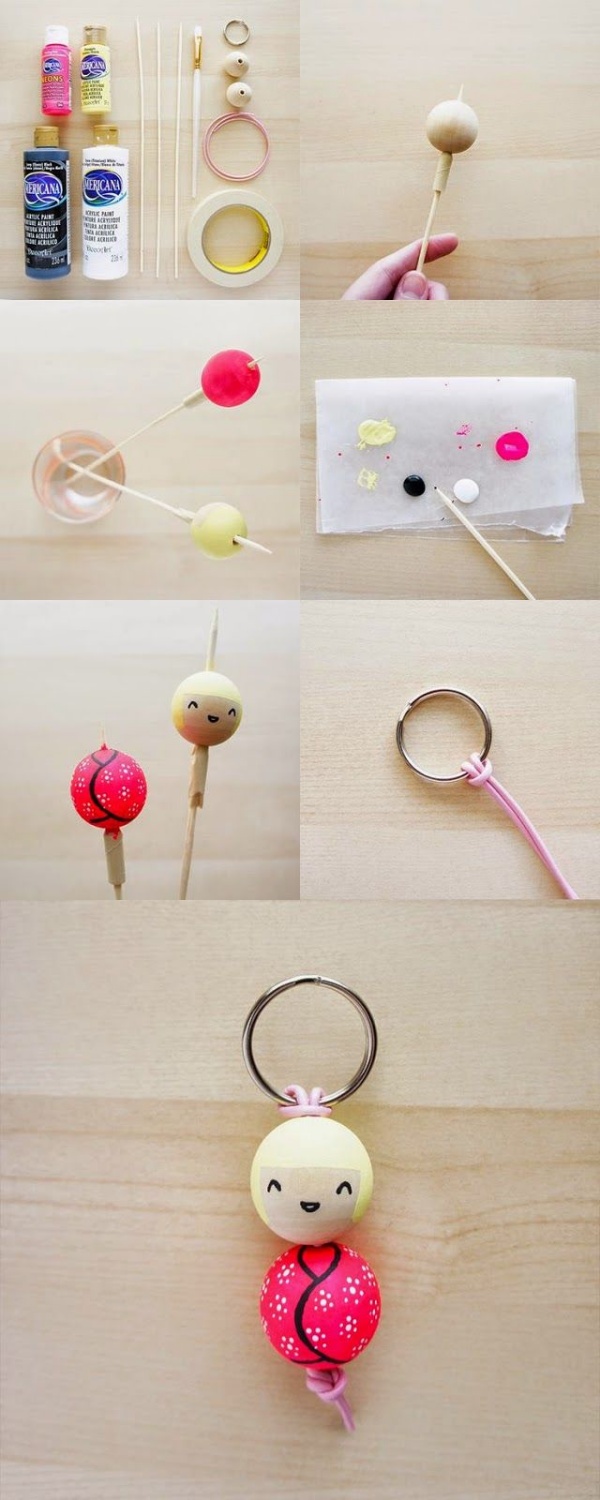 DIY Keychain Ideas To Make Your Friends