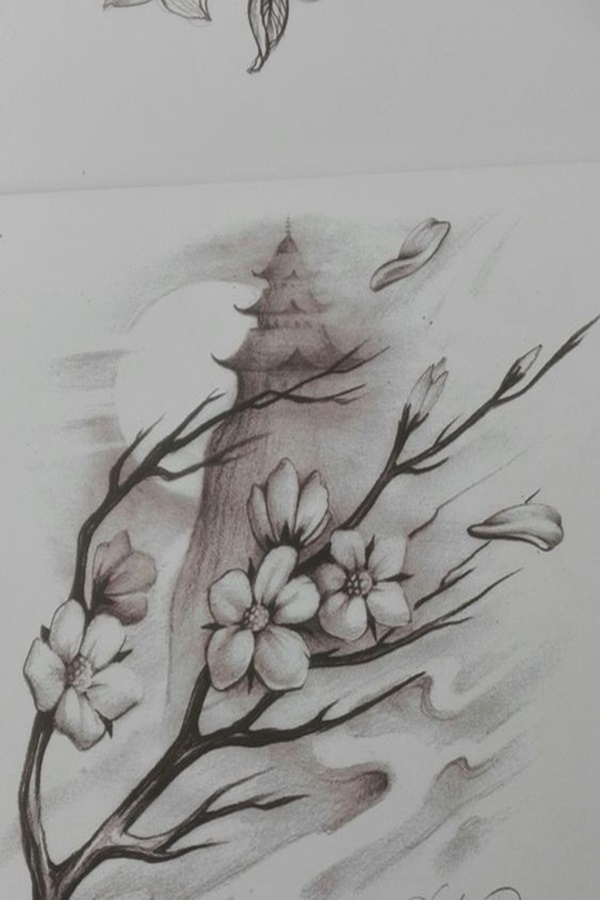 35 Easy Pencil Drawings Of Flowers For Inspiration Buzz Hippy