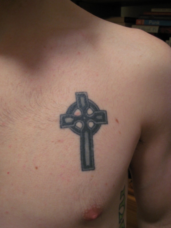 Simple Celtic Cross Tattoo Designs And Ideas With Meaning