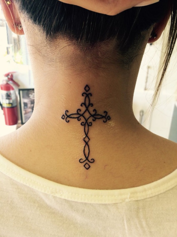 Simple Celtic Cross Tattoo Designs And Ideas With Meaning