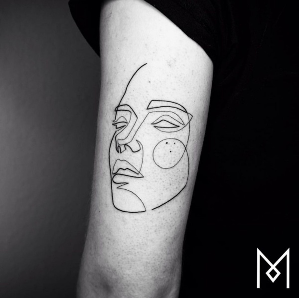 Single Line Tattoo Ideas To Try This Year